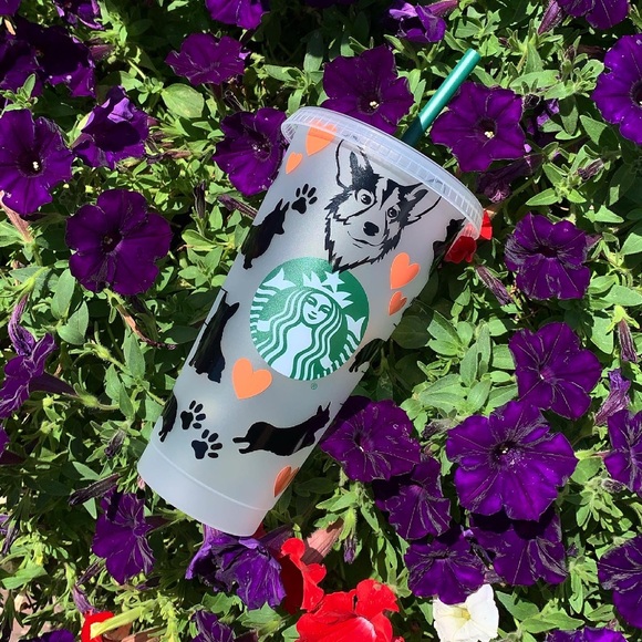 COPY - Corgi puppy dog tumbler custom name personalized - Picture 5 of 9